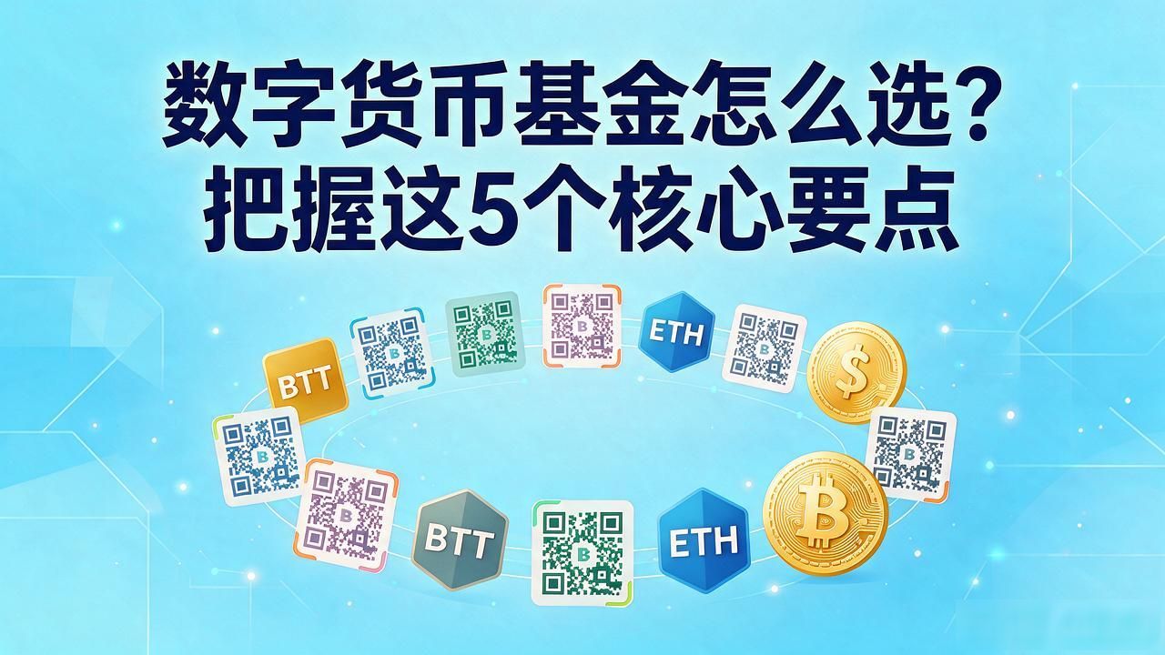 数字货币基金怎么选？把握这5个核心要点