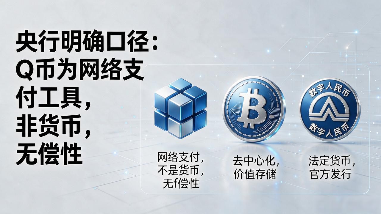 Q币到底是不是数字货币？和比特币、数字人民币有啥不同