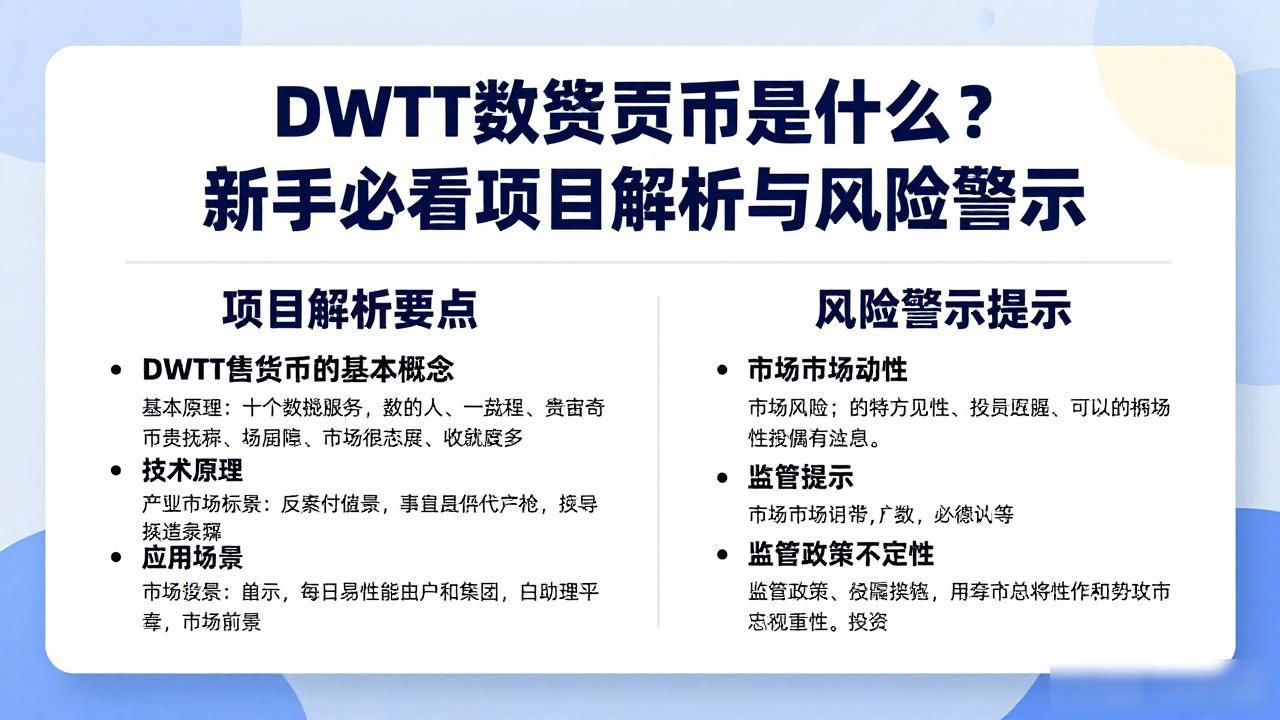 DWTT数字货币去中心化交易流动性挖矿_dwtt数字货币_投资新兴数字货币风险防范
