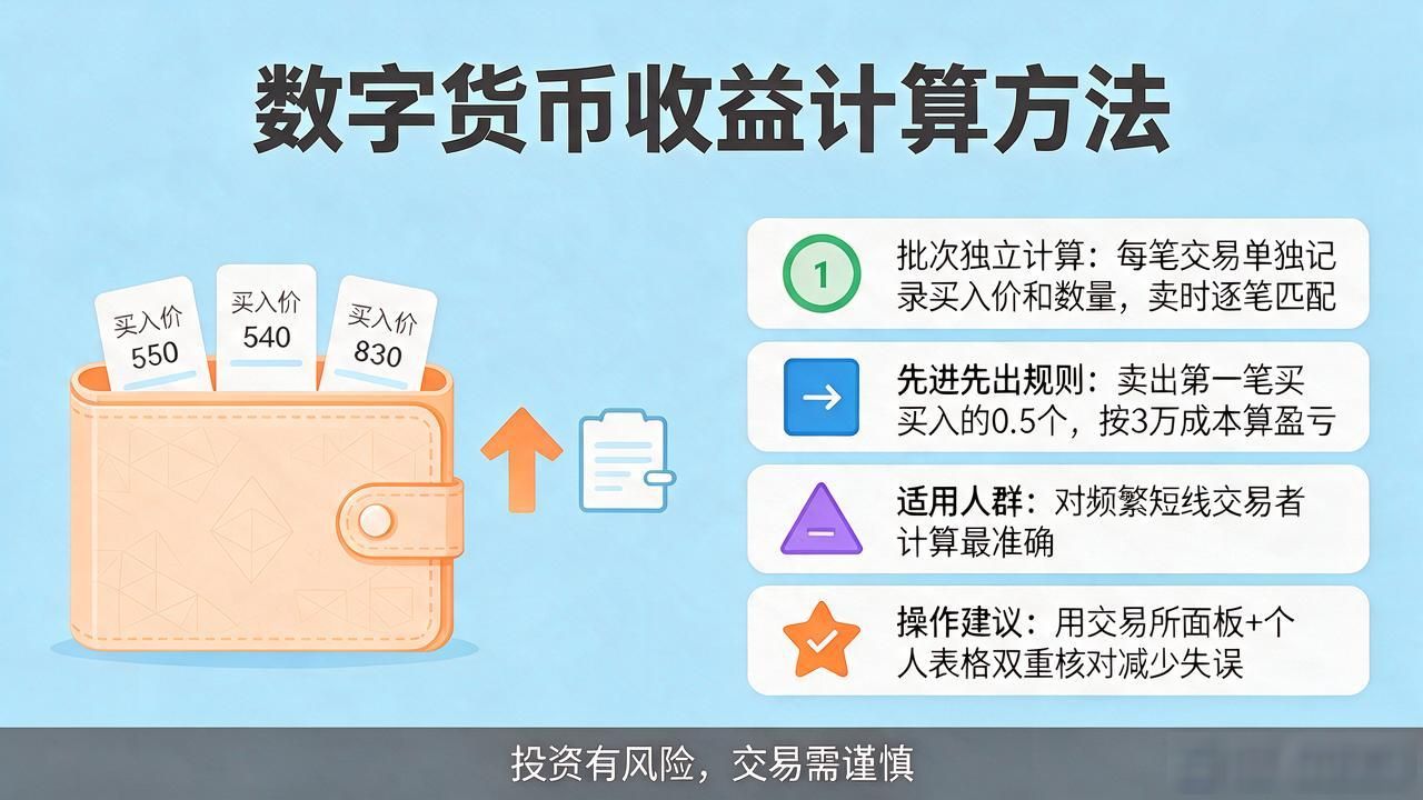 数字货币收益怎么算？看懂这3种算法就够