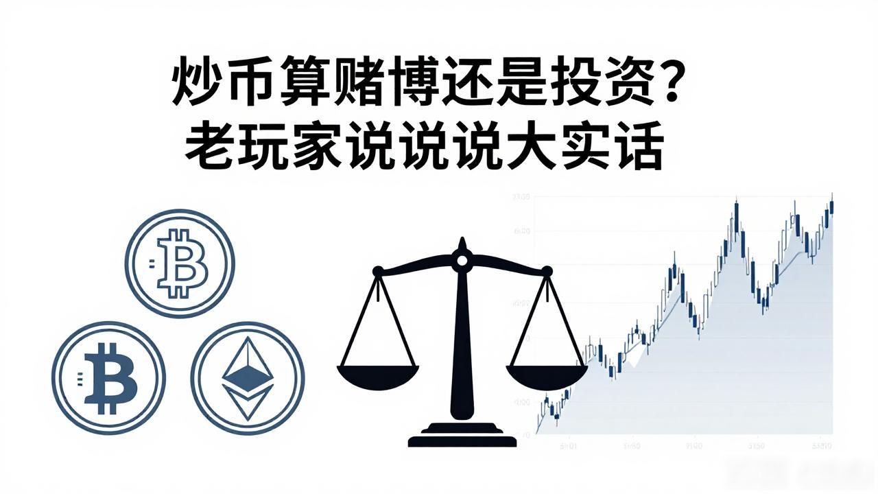 炒币算赌博还是投资？老玩家说说大实话