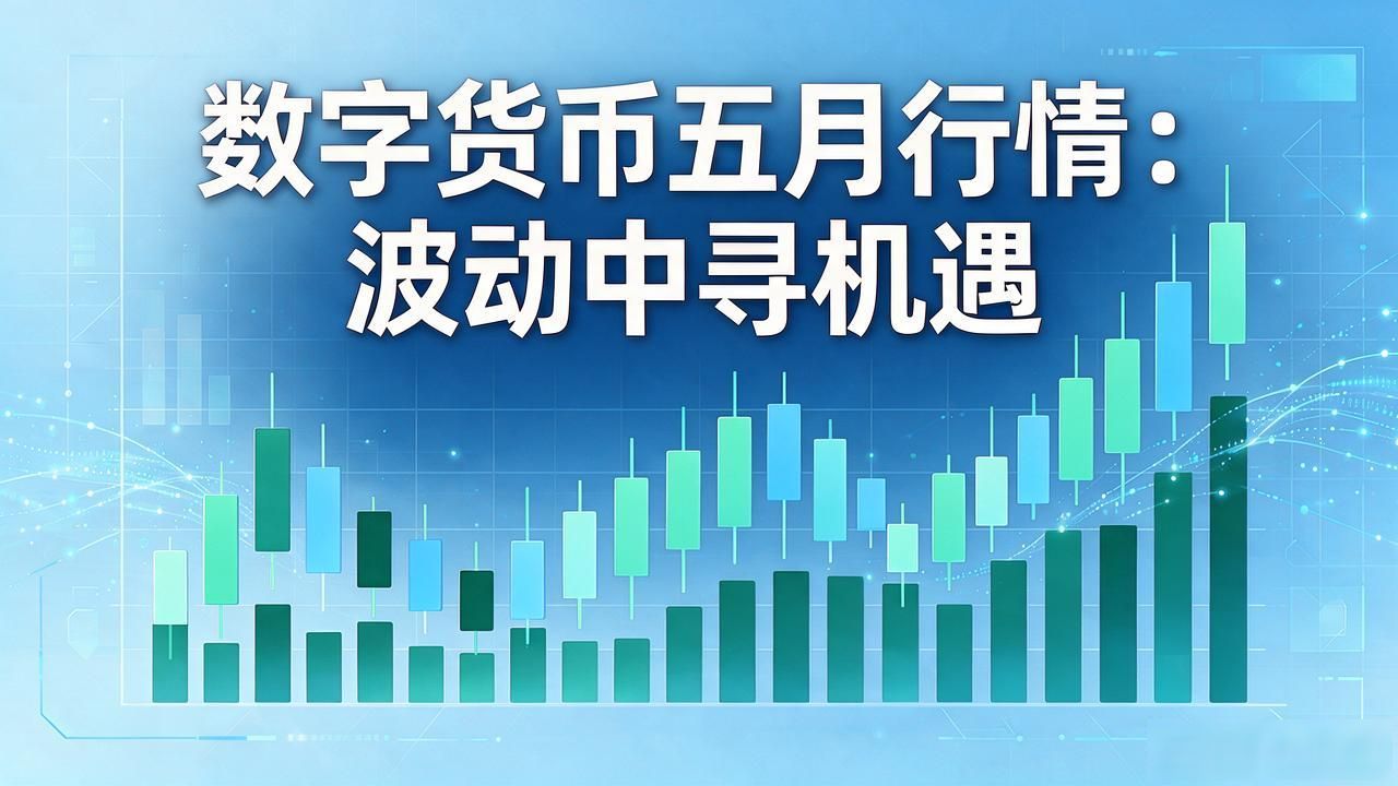 数字货币五月行情：波动中寻机遇