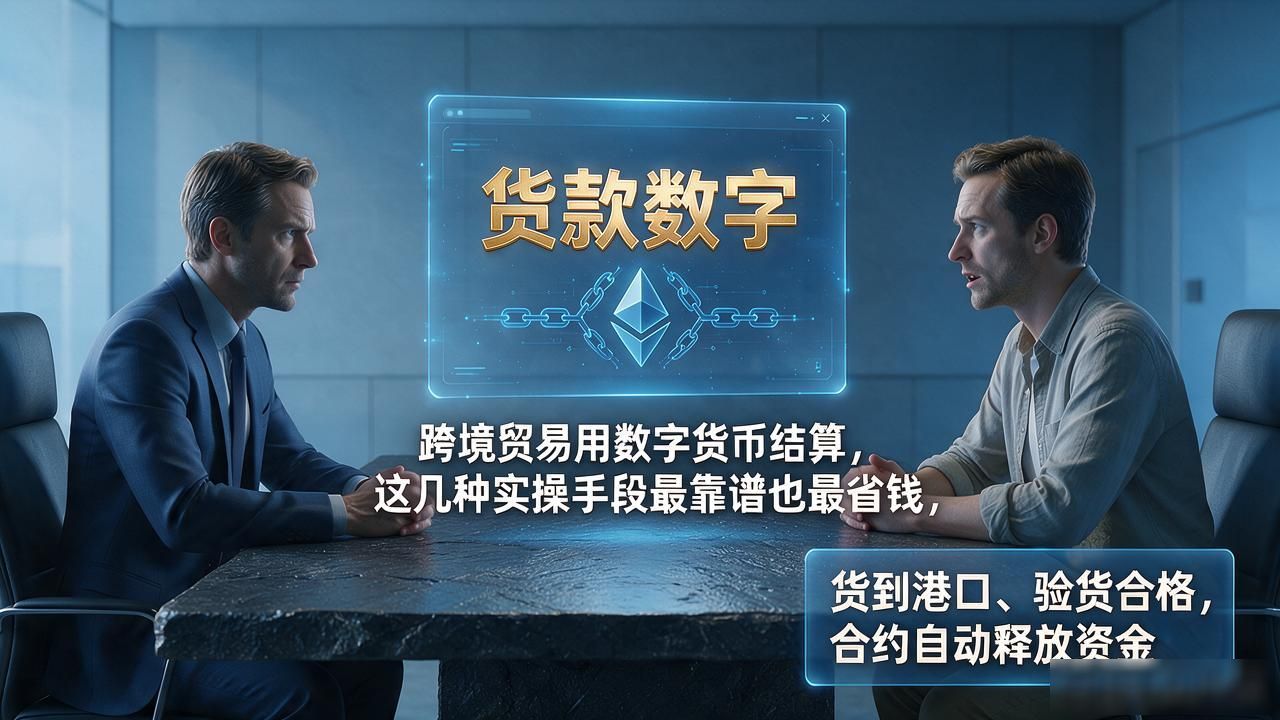 跨境贸易用数字货币结算，这几种实操手段最靠谱也最省钱