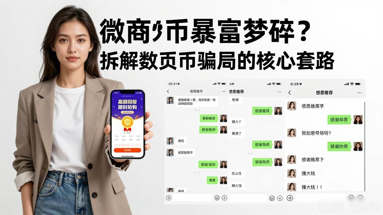 微商炒币暴富梦碎？拆解数字货币骗局的核心套路