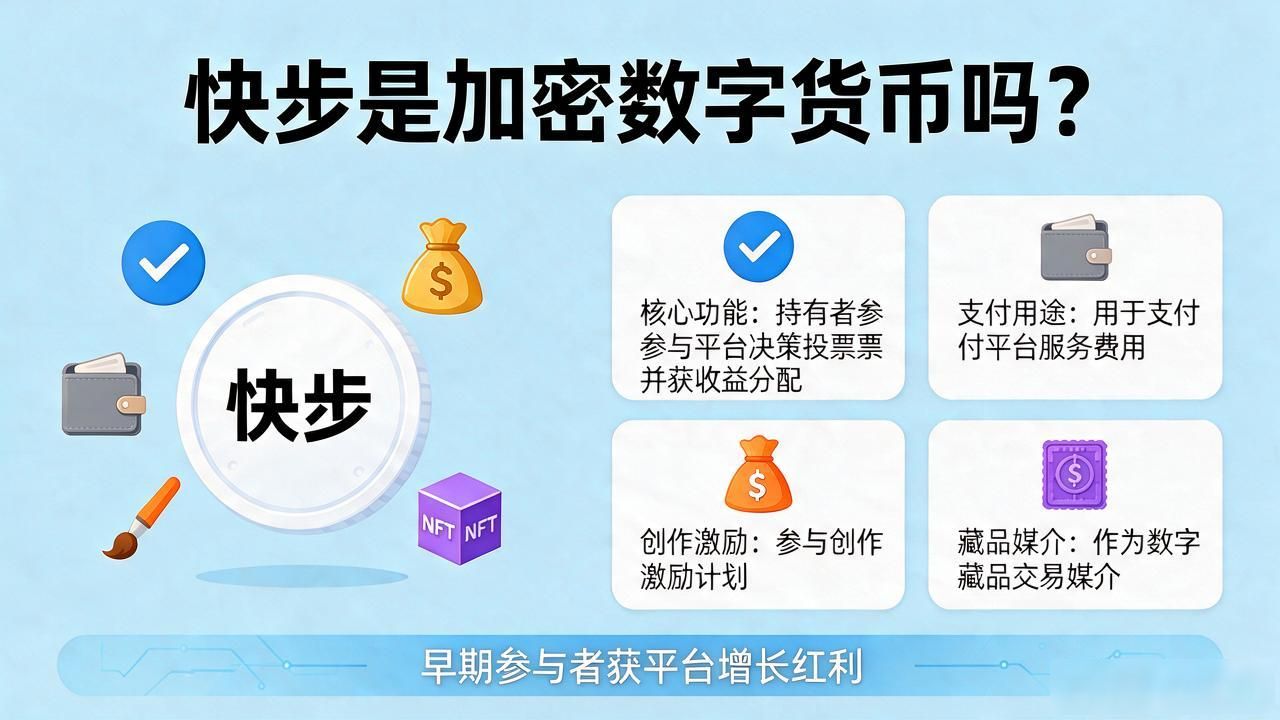 快步是加密数字货币吗 快步区块链社交娱乐平台核心功能 快步代币经济模型运作方式_快步是加密数字货币吗