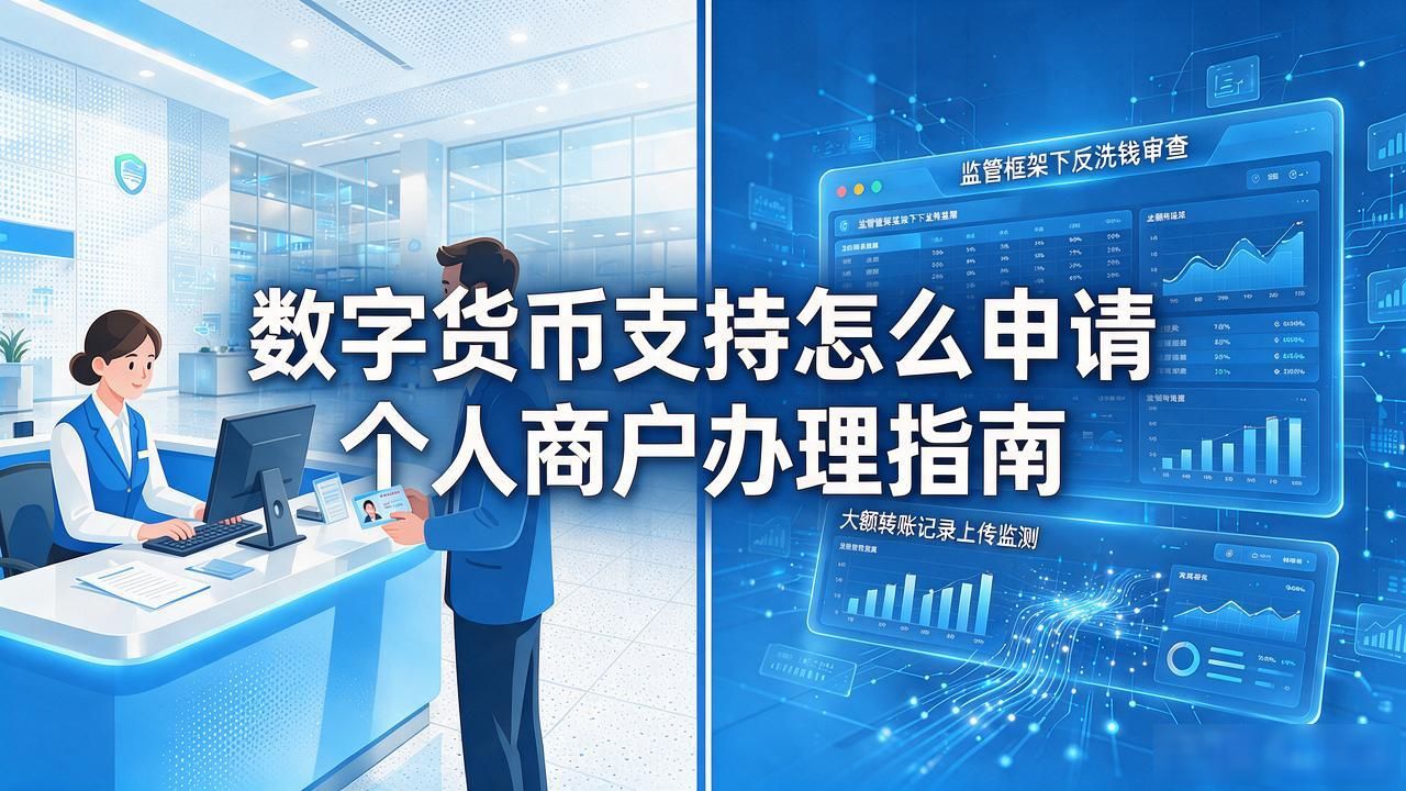 数字货币支持怎么申请 个人商户办理指南