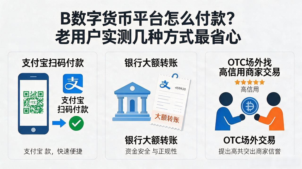 B数字货币平台怎么付款？老用户实测几种方式最省心
