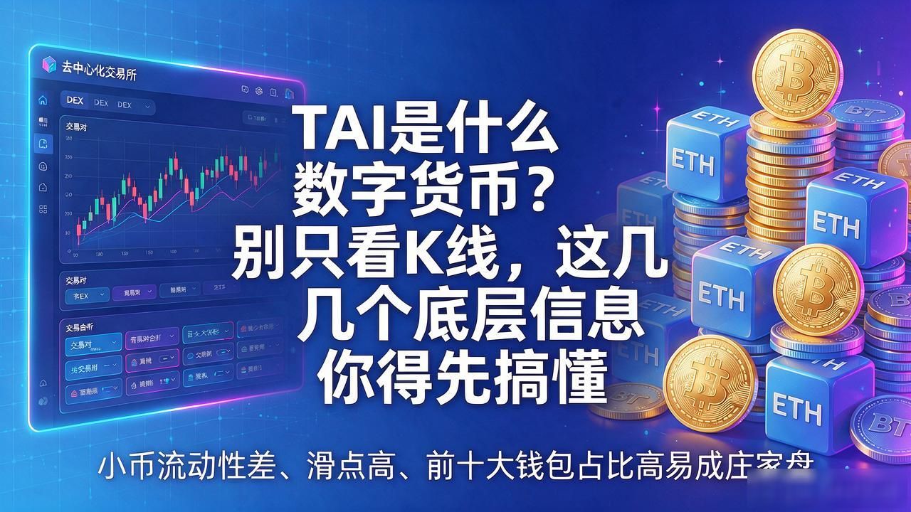 TAI是什么数字货币？别只看K线，这几个底层信息你得先搞懂