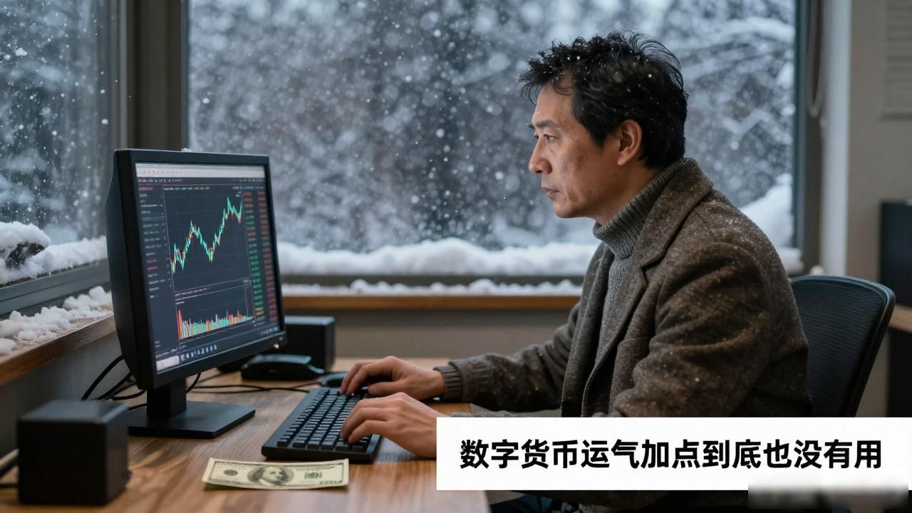 数字货币运气加点到底有没有用，亏了三年的老散户跟你说句掏心窝的话