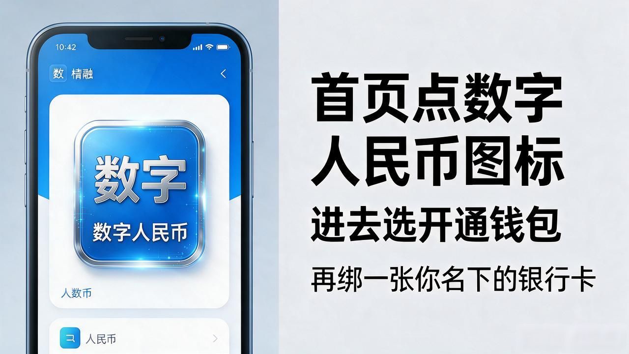 数字货币在哪儿设置？别乱搜了，手机银行里就有