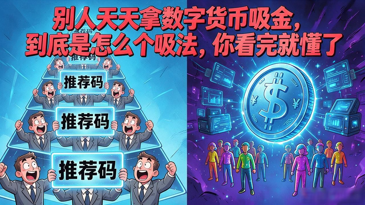 别人天天拿数字货币吸金，到底是怎么个吸法，你看完就懂了