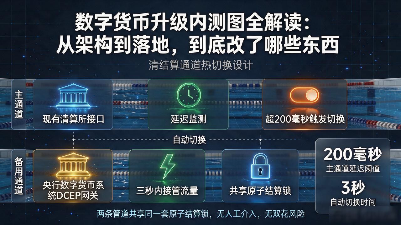 数字货币升级内测图全解读：从架构到落地，到底改了哪些东西