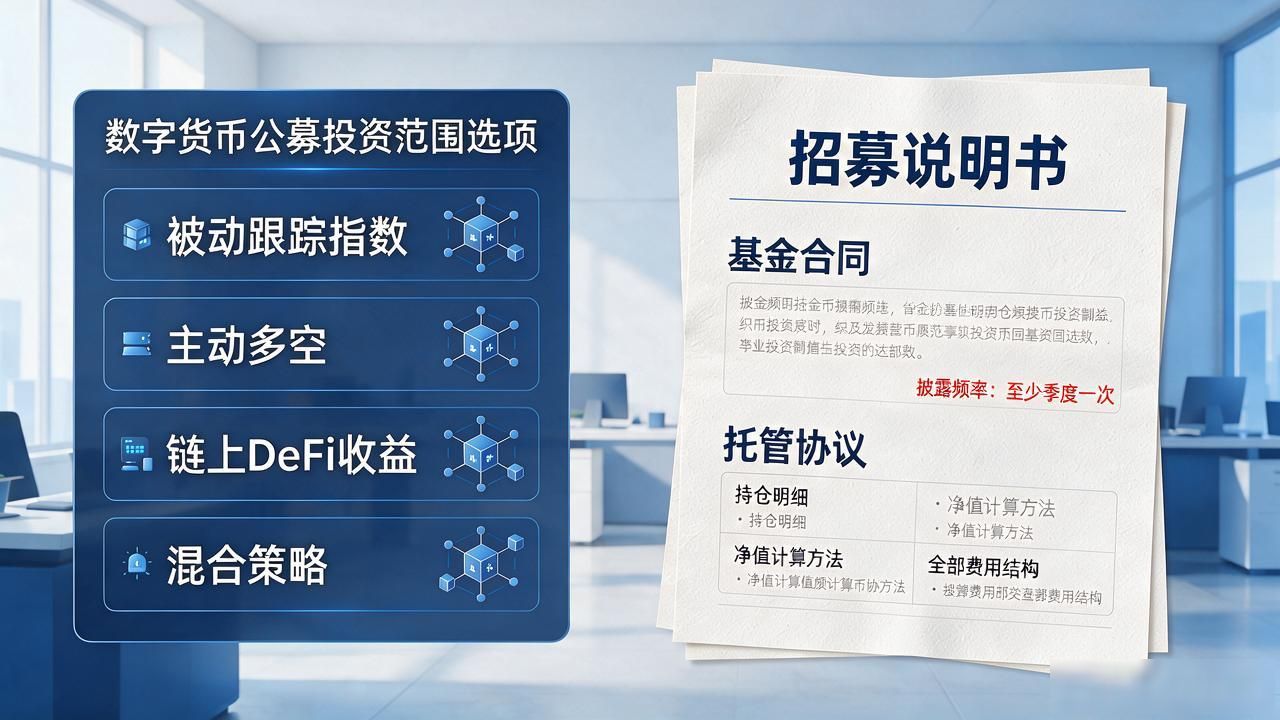 数字货币公募基金监管架构_加密资产标准基金产品策略_怎么做数字货币公募