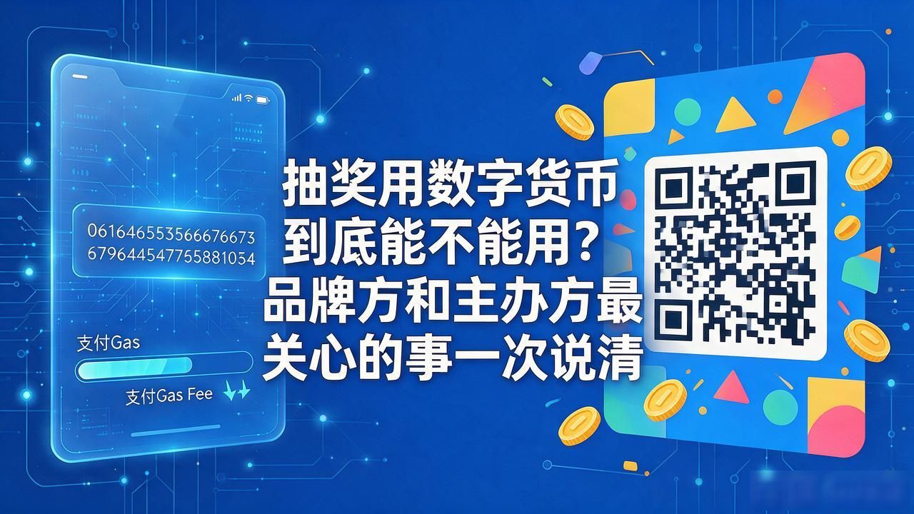 抽奖用数字货币到底能不能用？品牌方和主办方最关心的事一次说清