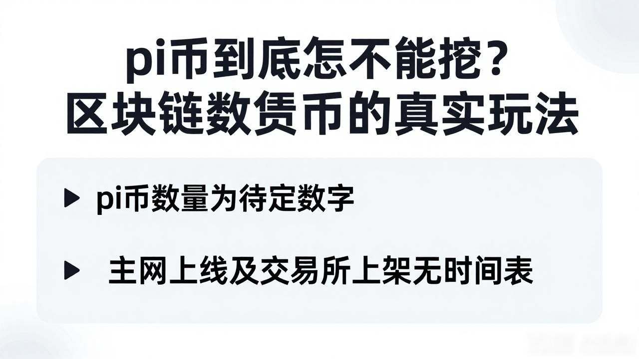 pi币挖矿方式_pi币介绍_区块链数字货币pi币