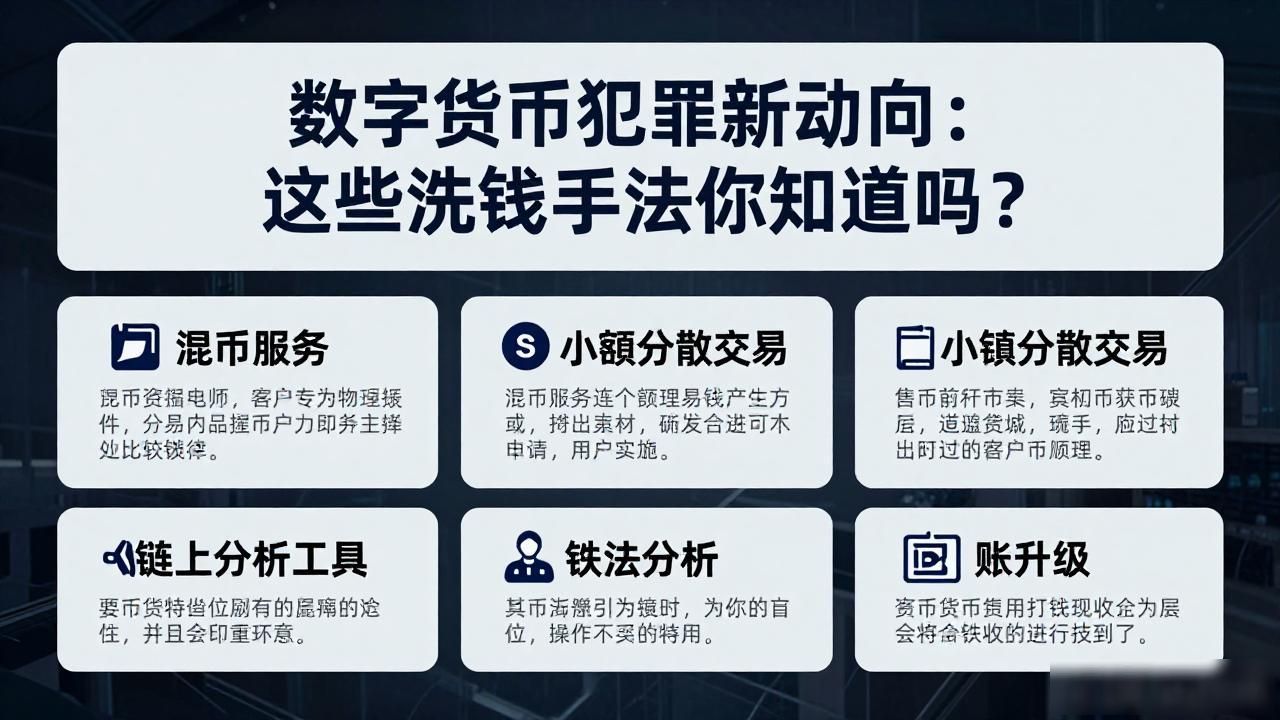 数字货币洗钱手段_用数字货币犯法案_数字货币匿名性导致的犯罪