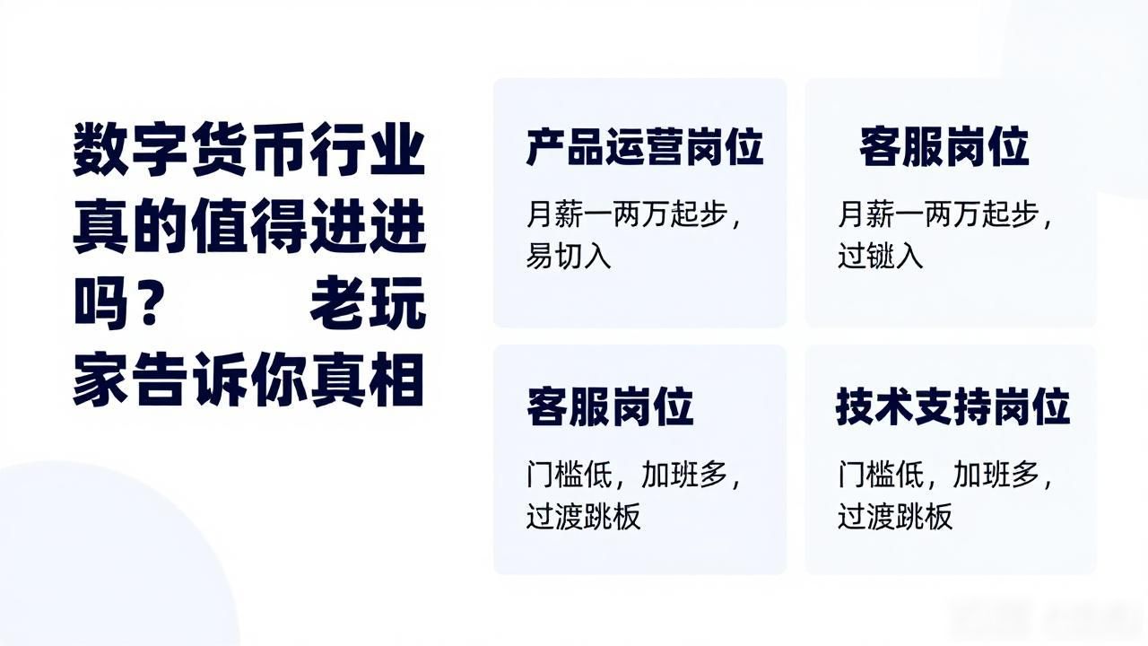 数字货币工作好不好 加密货币交易员收入 数字货币转行岗位推荐_数字货币工作好吗知乎