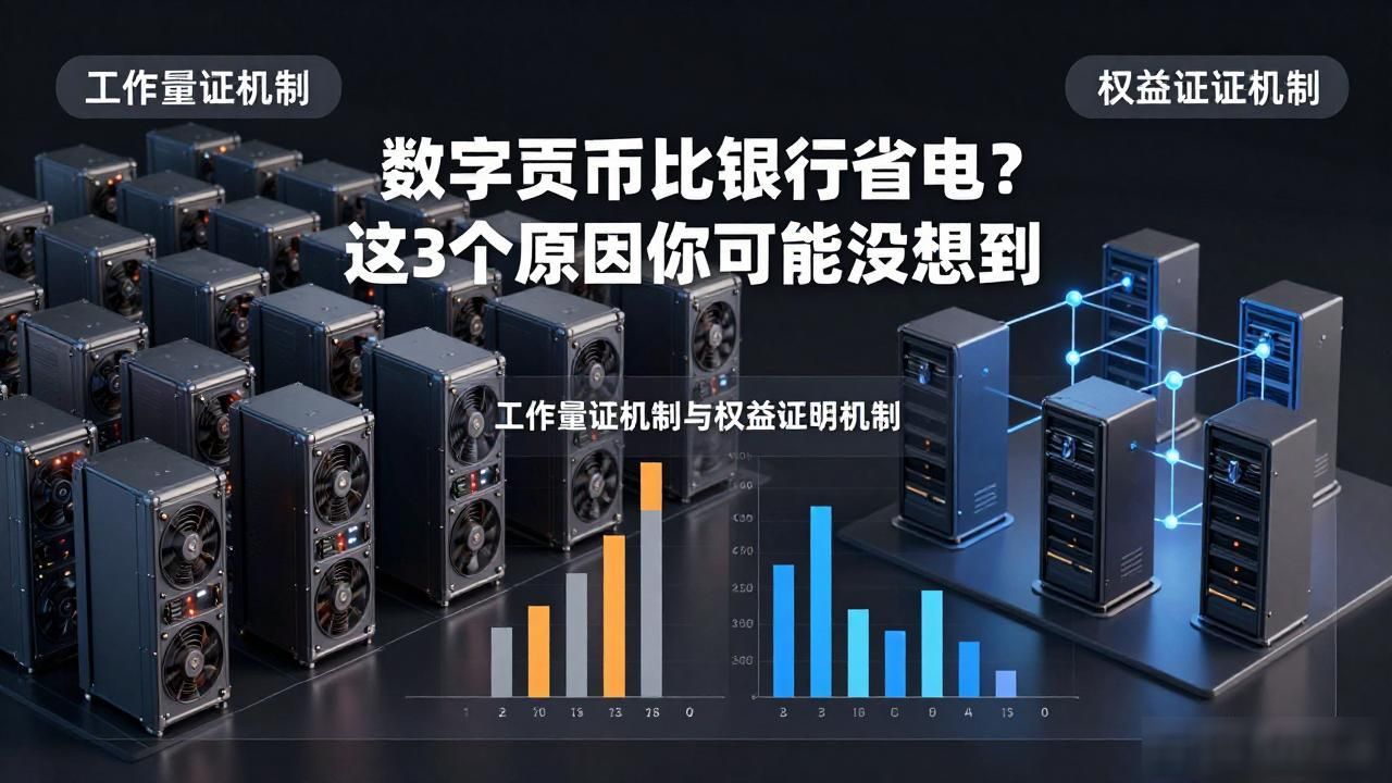 数字货币能耗低的原因 传统金融与数字货币能耗对比 权益证明共识机制降低能耗_数字货币能耗低的原因
