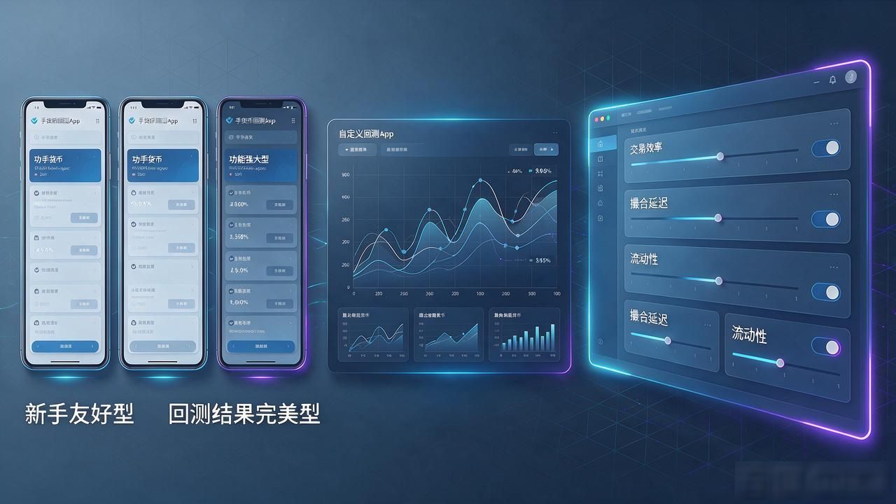 回测数字货币app_交易回测工具选择标准_数据精度策略灵活性费用